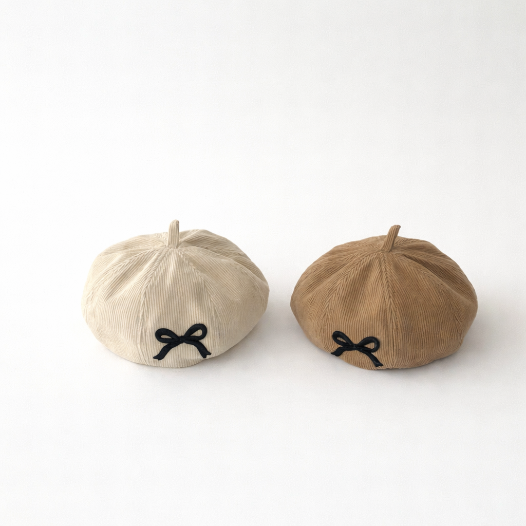 Nón Beret (mũ nồi) nhung tăm phong cách Vintage - Ảnh 2